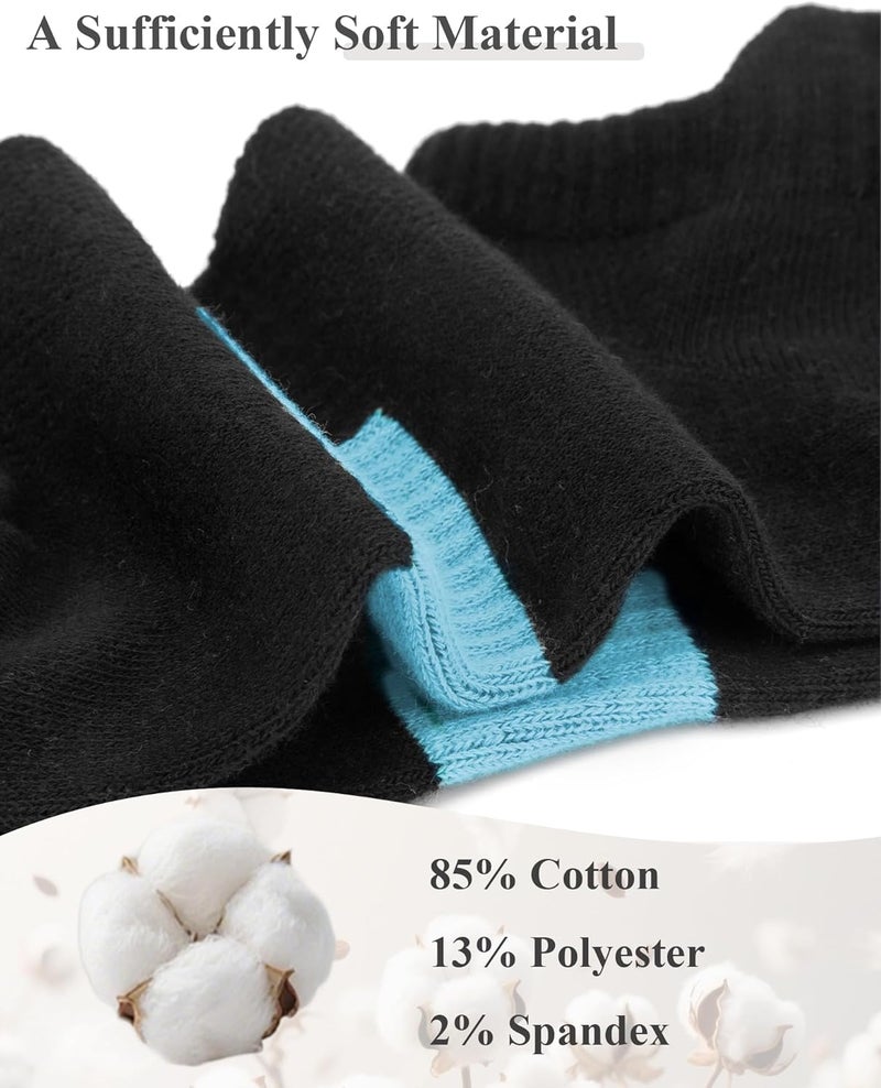 Darller 6 Pairs Ankle Socks for Women - Lightweight Low Cut No Show Casual Cotton Socks Breathable - Image 3